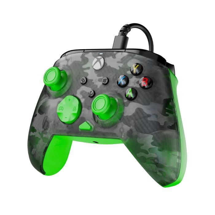 Manette Xbox One Translucide Verte Et Blanche – 1ère Génération, Neuve Sous Blister