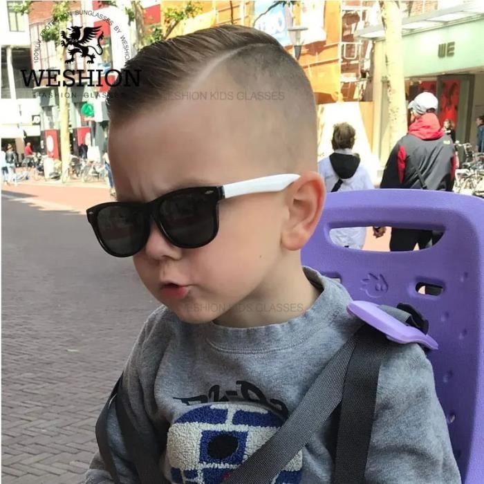 Lunettes De Soleil Polarisées Enfant - Lot De 4 Paires - Monture Plastique - Protection UV400 - 3 à 12 Ans