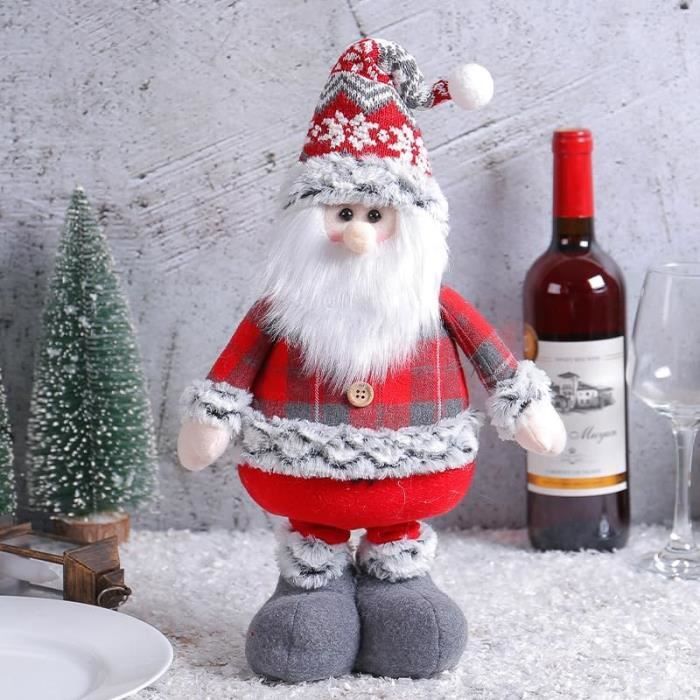Jupe de Sapin de Noël, Ensemble d'Ornement de Poupée Arbre, Décoration de Dessus de Sapin de Noël pour Affichage de Saison de Vacances Jupe de Sapin de Noël, Ensemble d'Ornement de Poupée Arbre, Décoration de Dessus de Sapin de Noël pour Affichage de Saison de Vacances