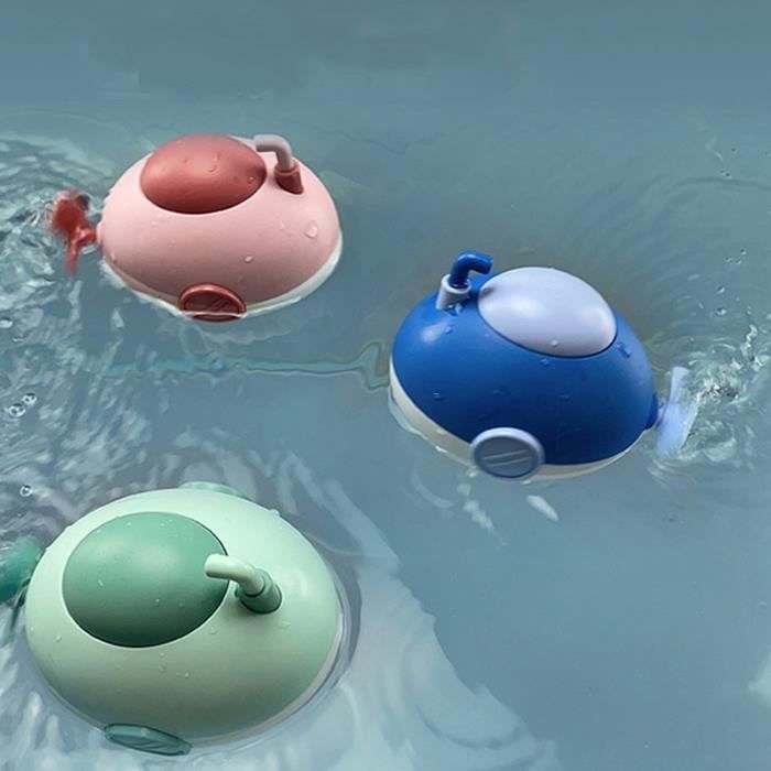 Sous-marin vert - Jouets d'eau flottants pour bébé, petite fusée  sous-marine mignonne, jouets de baignoire po