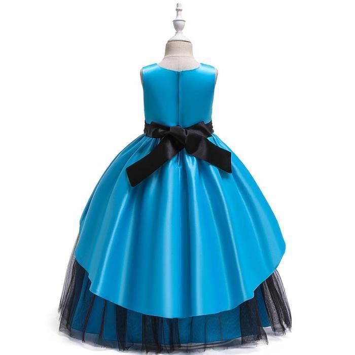 Robe Fille Été Africaine Bohémienne Sans Manche - Robe Princesse Imprimée Épaule Dénudée Pour Cérémonie Et Plage