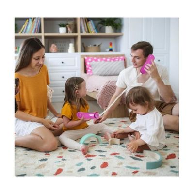 Jouet Téléphonique Pour Enfant - Kid Phone Toy - Design Réaliste De Téléphone Portable - Câble De 23 Pieds - Jeux - Jouets