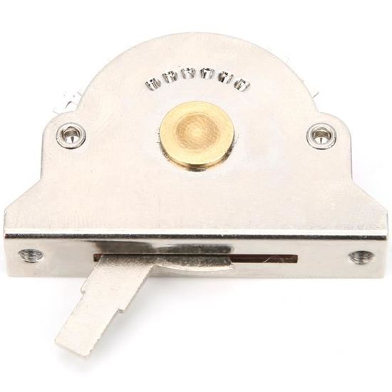 Healifty guitare électrique 2 positions commutateur à bascule commutateur sélecteur de commutateur 6 pieds sur-on pour lp accessoires de pièces de guitare électrique 
