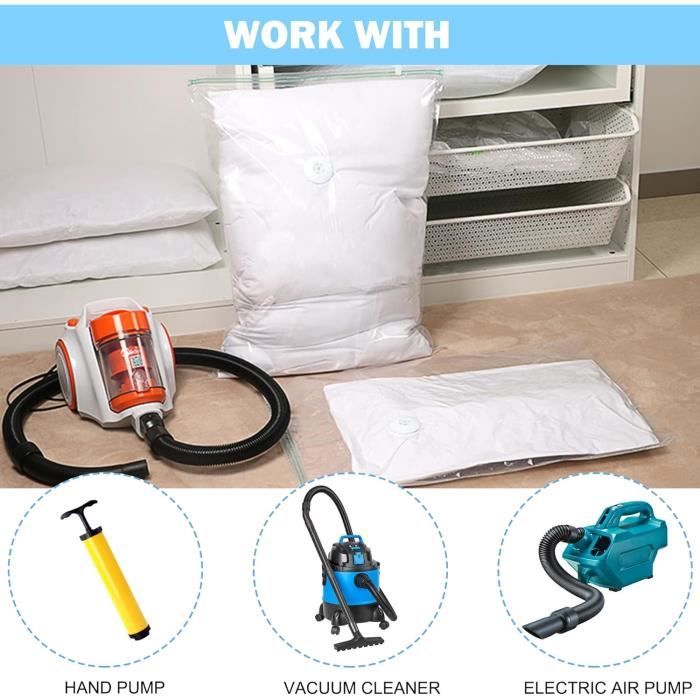 15€20 sur Aspirateur Portatif Machine Sac de Rangement Voyage