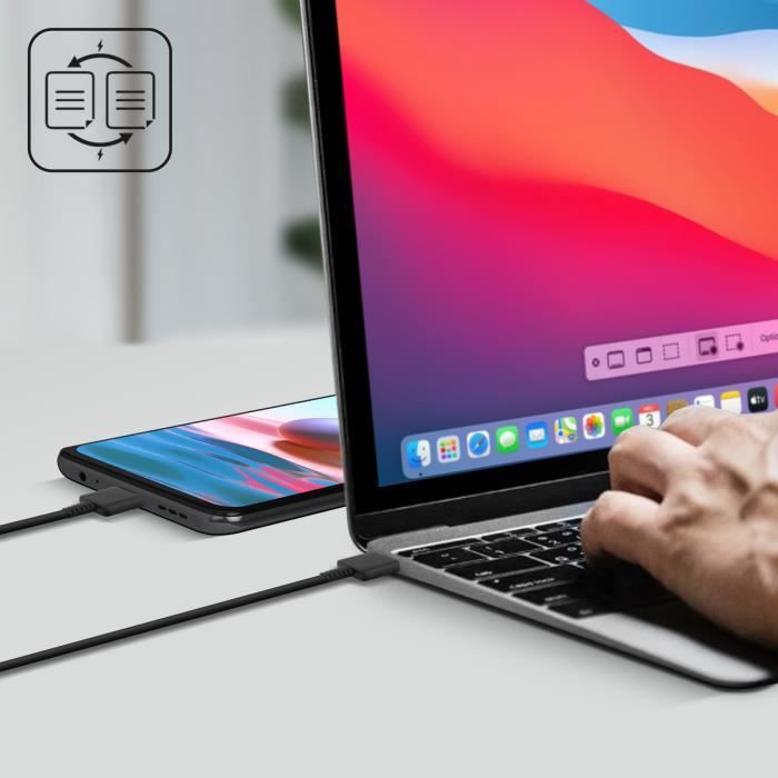 Verbatim Sync & Charge 60W Cavo USB C PD 3.0 USB C a USB C 120cm