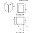 ELECTROLUX LYB1AF8W0 - Congélateur table top - 82L - Froid statique - L56 x H85 cm - Blanc-4