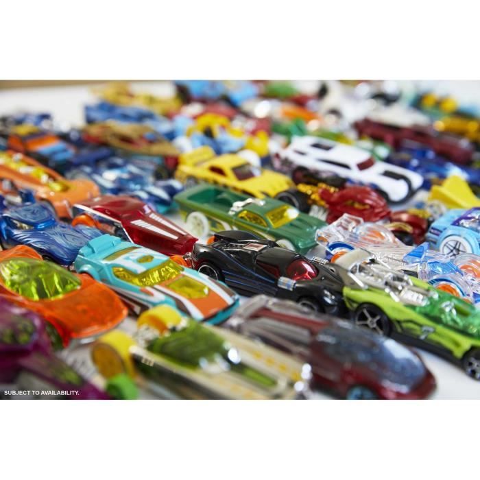 Cofet 20 véhicules Hot Wheels petites voitures échelle 1:64 (H7045 Cofet 20 véhicules Hot Wheels petites voitures échelle 1:64 (H7045