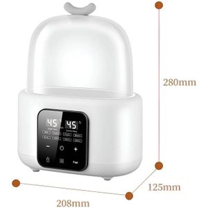 Séchoir à Biberons Avec Couvercle - Organisateur De Rangement Pour Biberons, Tétines - Gain De Place, Anti-poussière - Pour Cuisine, Chambre Bébé