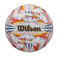 Ballon Wilson Shoreline Eco - blanc/orange - Taille 5-0