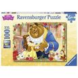 Puzzle La Belle et la Bête - Ravensburger - 100 pièces - Pour enfant-0