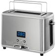 RUSSELL HOBBS 24200-56 Toaster Grille-Pain Compact Home, Température Ajustable, Rapide, Chauffe Viennoiserie - Inox-0