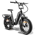 SMARTAI Vélo électrique 20“*4 Gros Pneus FAFREES F20 Master Moteur 690W 48V/22.5Ah Samsung Batterie,Autonomie 160km,Shimano 7 vitesses,Gris
