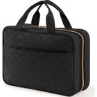 PRESOMA Trousse de toilette de voyage à suspendre, VIPITH grande de toilette portable avec 4 compartiments et 1 crochet robuste