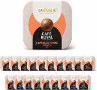 180 Boules de Café CoffeeB - ESPRESSO FORTE - 100% Compostables - Compatible avec machines CoffeeB by Café Royal