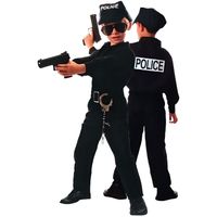 Déguisement Policier Enfant - Multicolore - Costume Léger et Agréable à Porter