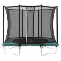 BERG - Trampoline Ultim Favorit trampoline Regular 280 cm green + Safety Net Comfort