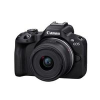 Canon Appareil photo hybride EOS R50 noir + RF-S 18-45mm f/4.5-6.3 IS STM - 4549292205046