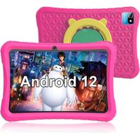 Tablette tactile 10 " HD -Andoid 12 Go -Tablette Enfants -4Go+64Go ROM WiFi Tablet PC pas cher -Jeux Éducatifs Tablette pour Enfant