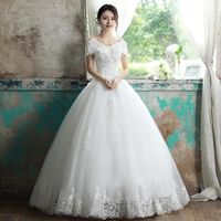 Robes de mariée 2021 nouvelle version coréenne de la mariée une épaule princesse simple mince léger été
