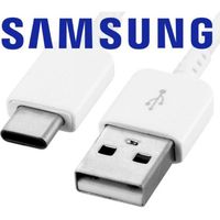 Cable BLANC Samsung EP-DW700CWE USB Type-C longeur 150 cm