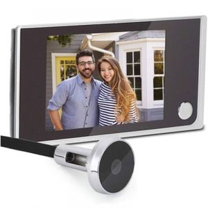 Judas De Porte Caméra WIFI HD4K - Vision 160° - Voix Bidirectionnelle - XMEye