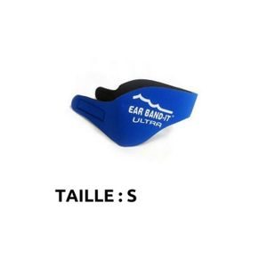 BONNET PISCINE- CAGOULE Bandeaux Néoprène Natation EarBand It UltraSBleu S Bleu