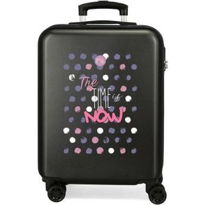VALISE - BAGAGE The Time Is Now Valise De Cabine Noire 38 X 55 X 2