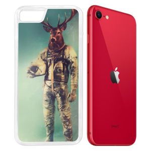 CERF-VOLANT Coque iPhone SE 2020 - Animal Astronaute Cerf