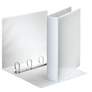 Classeur 4 Anneaux Hama 70mm Largeur Dos 77mm Avec Étui - Blanc