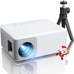 Vidéoprojecteur Mini Projecteur, Videoprojecteur 1080P Full Hd Sup