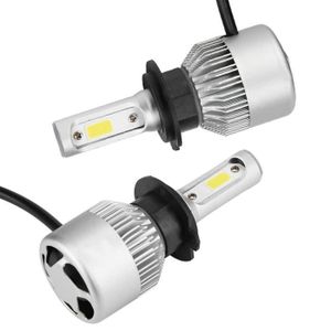 PHARES - OPTIQUES Drfeify phare LED H7 Paire d'ampoules automatiques