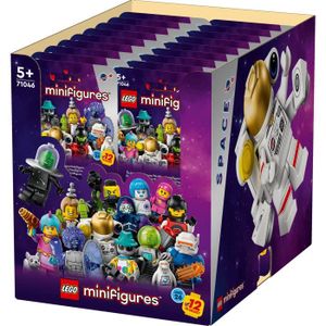 ASSEMBLAGE CONSTRUCTION LEGO® Minifigures Série 26 BOX 71046 L’espace Minifigurines à Collectionner, Boîte complète de 36 sachets
