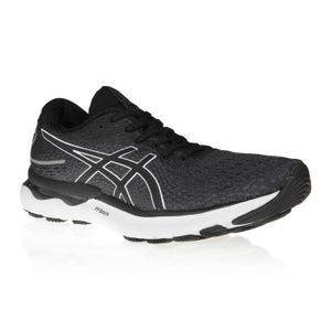 CHAUSSURES DE RUNNING Chaussures de running - ASICS - GEL-NIMBUS 24 - Homme - Noir/Blanc