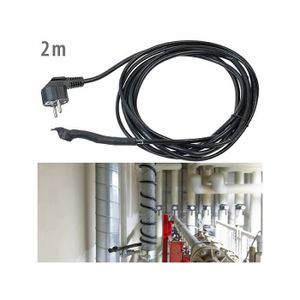 1,5 m cordon cable chauffant pour antigel, thermostat, électrique,75w