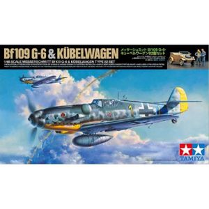 AVION - HÉLICO Maquette Avion Messerschmitt Bf109 G-6 & Kübelwage