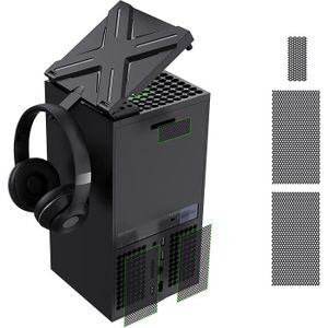 Housse anti-poussière Mcbazel pour Xbox Series X - noir - Etui et