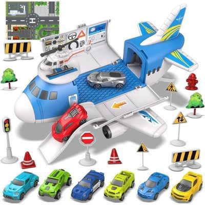 Avion Militaire Jouet PLAYJOCS GT-8159 – Hélices Mobiles, Conforme Aux Normes Européennes