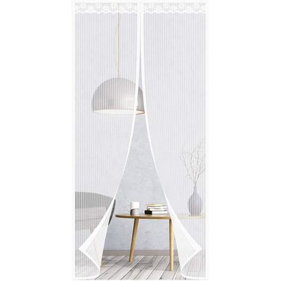 Rideau anti-mouches, 110x220cm, rideau magnétique, pour balcon