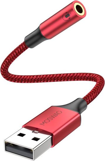 Adaptateur Audio USB Vers Optique SPDIF & Jack 3,5 Mm - Convertisseur Pour PC, Home Cinéma, Enceintes