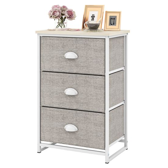 SONGMICS Commode Pour Chambre à Coucher, Commode En Tissu Avec 4 Tiroirs Cadre En Metal Petite Commode Noir Ebene Et Marron Rustique Ults314b01 SONGMICS Commode Pour Chambre à Coucher, Commode En Tissu Avec 4 Tiroirs Cadre En Metal Petite Commode Noir Ebene Et Marron Rustique Ults314b01