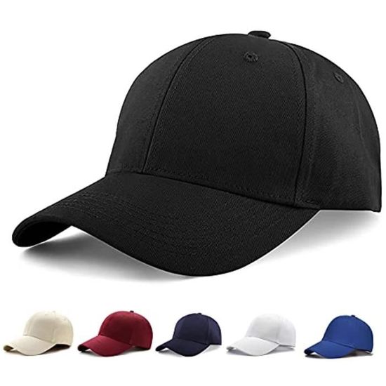 Casquette Baseball Femme En Velours - 6 Panneaux, Réglable, Style Classique - Pour Sport, Randonnée, Quotidien