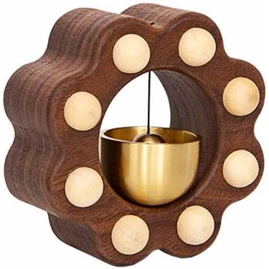 Carillon De Porte En Bois, Cloche Porte D'Entrée, Carillon Éolien