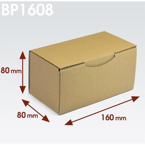 BELLE VOUS Ecrin A Bijoux En Kraft Garni De Polyester (Lot De 100) - 5,6 X 8,2 X 2,6 Cm - Ecrin Bijoux En Carton Brun Pour Présenter/Emballer Bijoux, Colliers, Boucles D'Oreilles