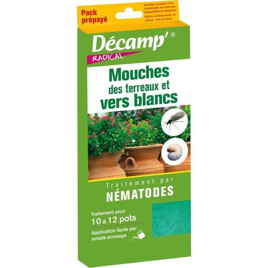 Muraille à insecte - DECAMP' - Spécial mouches des terreaux - Spray - 500ml - Jardin