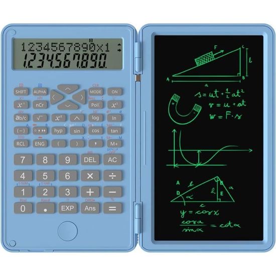 Calculatrice Scientifique Ultra-mince Avec Tableau D'écriture Effaçable