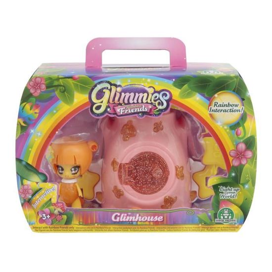 Lot De 5 Figurines Lumineuses Glimmies - Giochi Preziosi, Collection Vintage