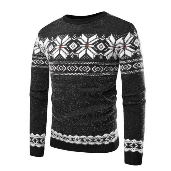 Pull Nightwalker Taille S Avec Coudes Découpés - Motif Bloc De Couleurs - Occasion TB