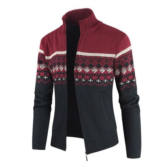 Veste polaire tricotée Hybride Femme, Protection -10° C