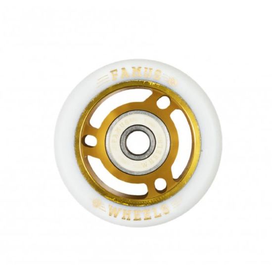 ECSiNG Lot De 8 Roues De Rollers En Ligne 64 Mm 82A Avec Roulements ABEC-7 Roues De Patins à Roulettes Roues Stabilisatrices Pour L'intérieur Et L' Extérieur