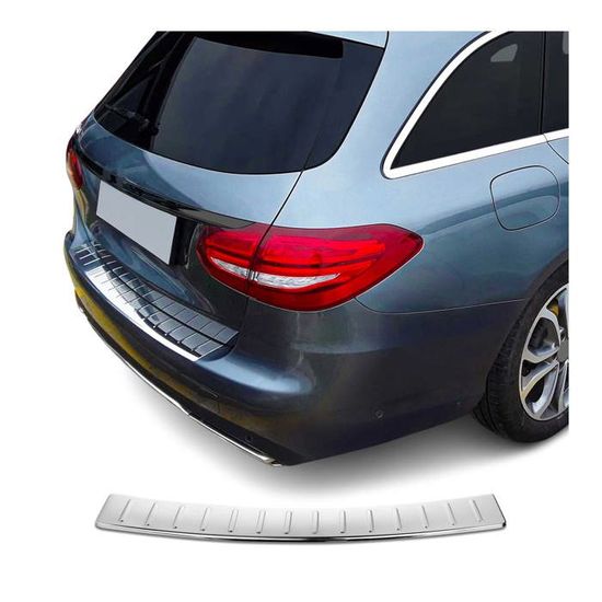 ACE-2 Type Dakdrager Bagagedrager Compatibel met Mercedes C Class 4 (S205) 2015-2021 Spoorstaven Zwart Aluminium Staven